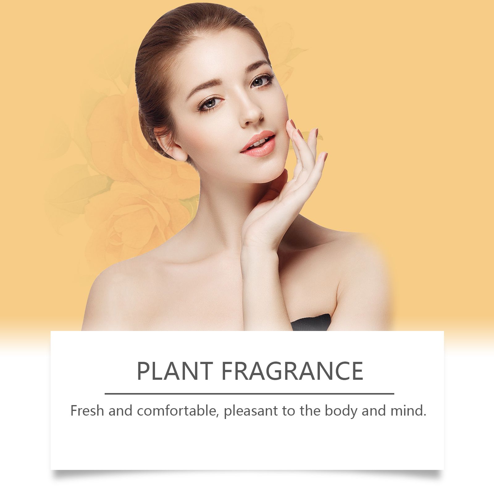 This orange body care gift set includes a body wash, body lotion, and perfume spray, formulated with orange fruit extract and moisturizing ingredients to help c