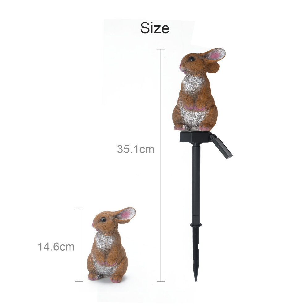 (Red parrot) Waterproof Lamp Solar Animal Lights