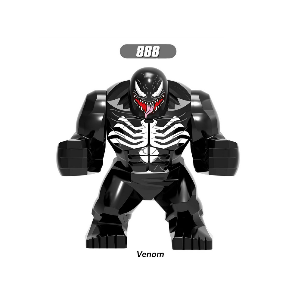 6PCS/SET Avengers Venom Mini figure Building Blocks Kids Toys