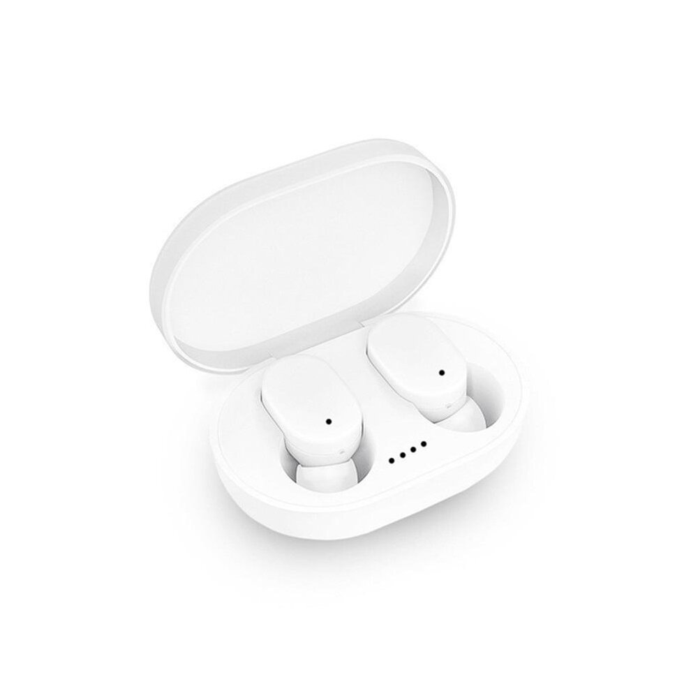 (White A6S) Earphones wireless Bluetooth earphone for iphone xiaomi Xiomi Redmi Huawei S