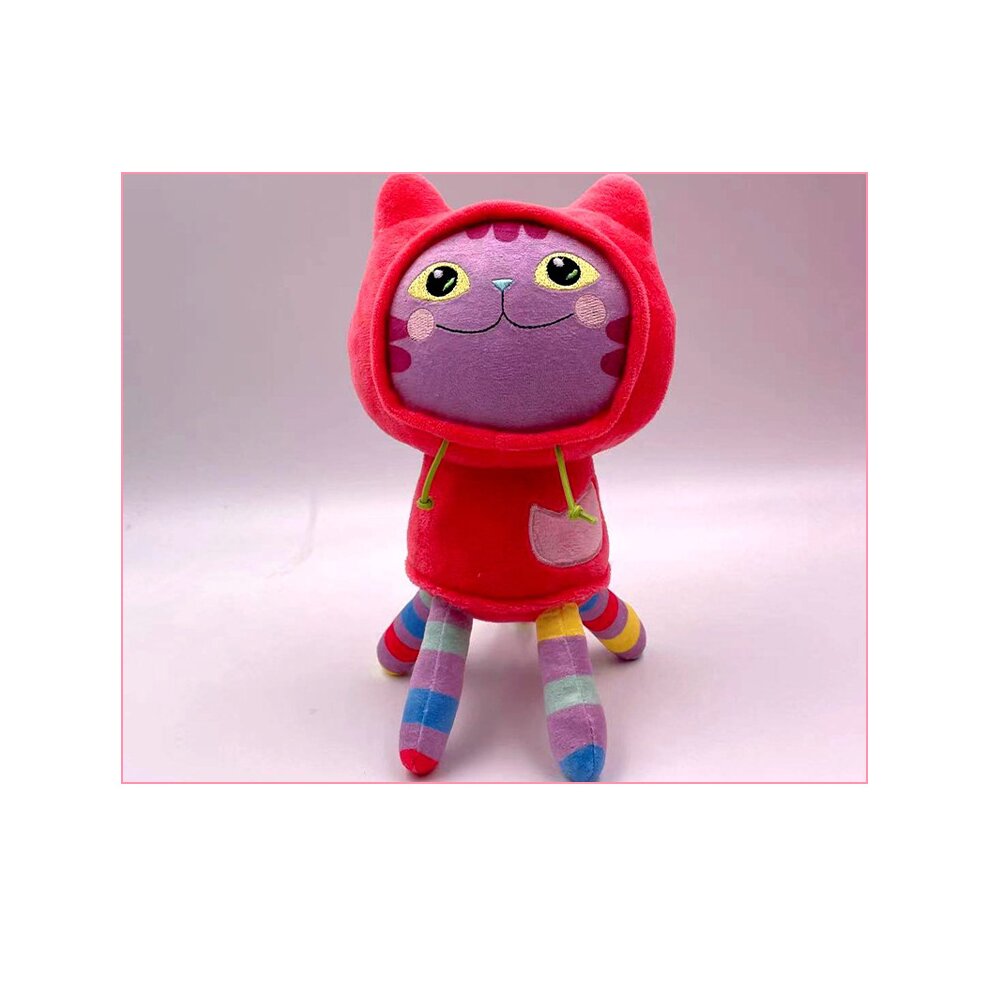 (DJ Cat) Gabby's Dollhouse Pandy Paws Cat Plush Toys Kids Gifts