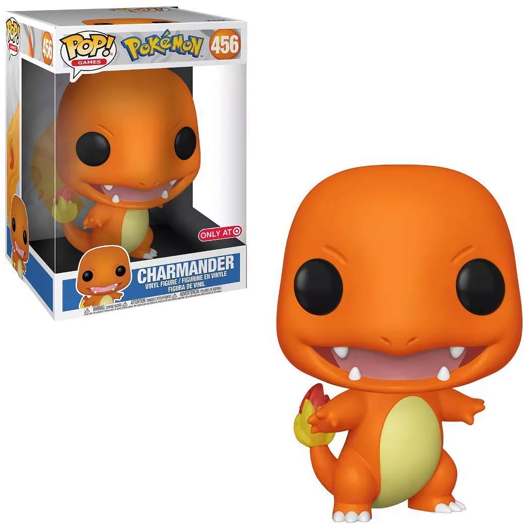 Pokémon Action Figure Funko Pop Vinyl Figures Anime Cartoon Charmander Models Fans Collection Doll Toys Home Office Desk Car Decoration Christmas Xmas Gift