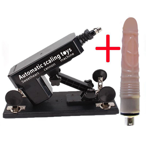 (Sex Machine) Automatic Sex Machine Gun Sex Toys Love Machine Adult Toys Fucking Toy Goods with Dildo Drawing and Inserting Apparatus Automatic Telescopic Speed Adjustable for Women and Couples