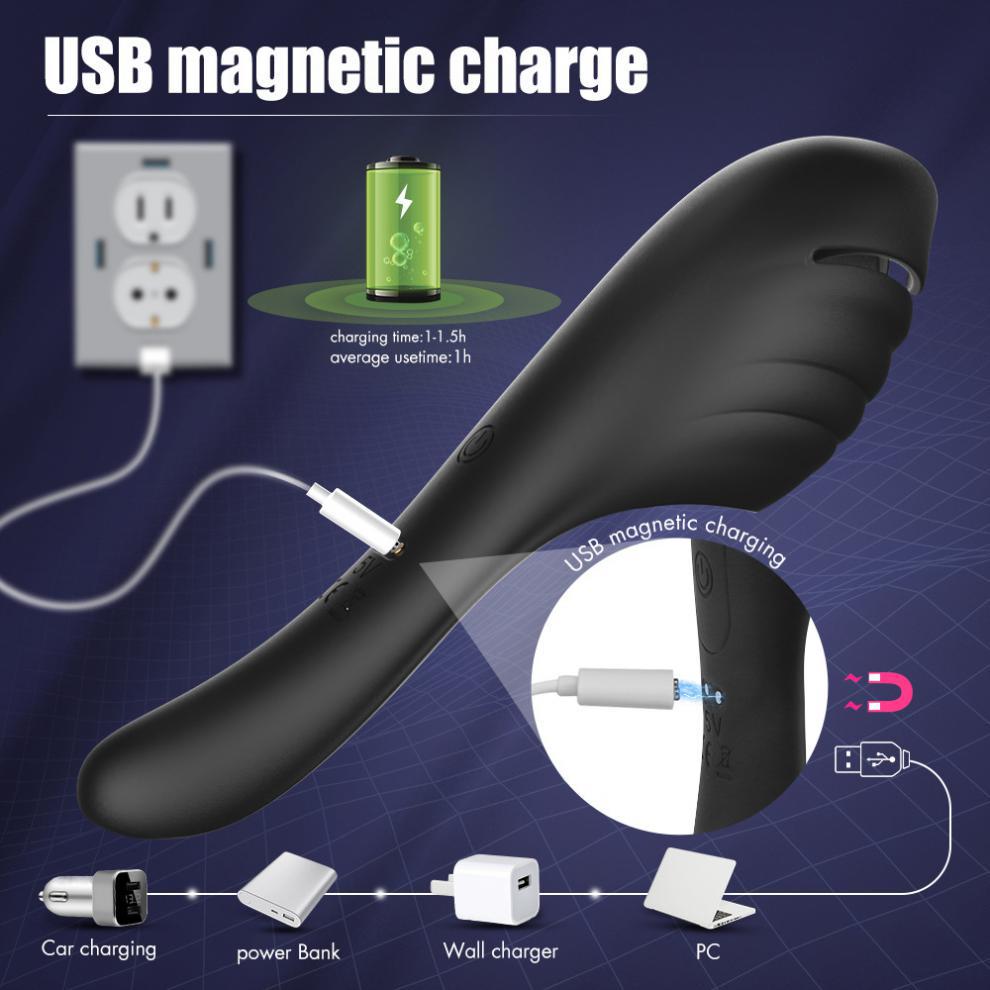 Penis Trainer Massagers Adult Sex Toys Vibrators Adjustable Male Masturbator Sex Toys for Men Masturbation Glans Testicle Perineum Enlarge Penis Delay Ejaculation