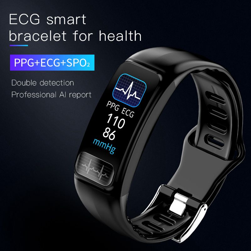 Monitoring Smart Wristband ECG PPG Smart Watch Heart Rate Blood Pressure Bracelet Smart Bracelet