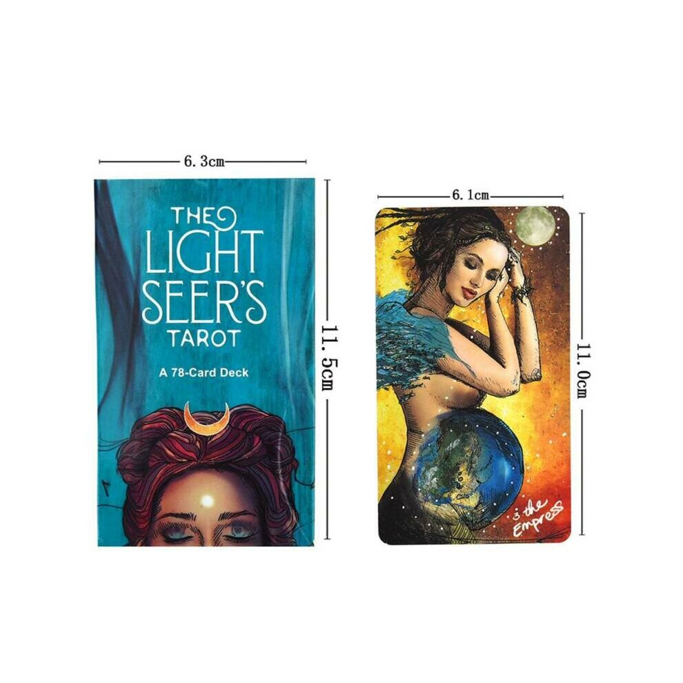 The Light Seers Tarot Oracle Cards A English Guidebook Board Game 78-Cards Deck