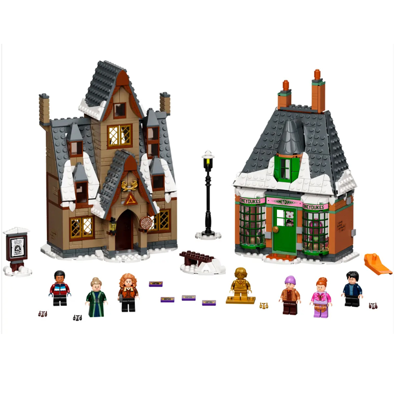 Harry Potter Hogsmeade Village Visit Building Toy Gift for Idea for Kids, Girls and Boys