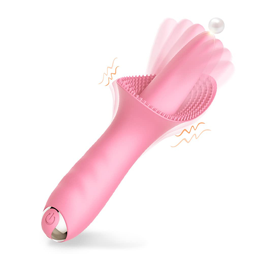 Clitoral Stimulator Tougue Licking Vibrator Clit Vagina Nipple Masturbator G-Spot Stimulator Dildo Adult Sex Toy for Couples and Women