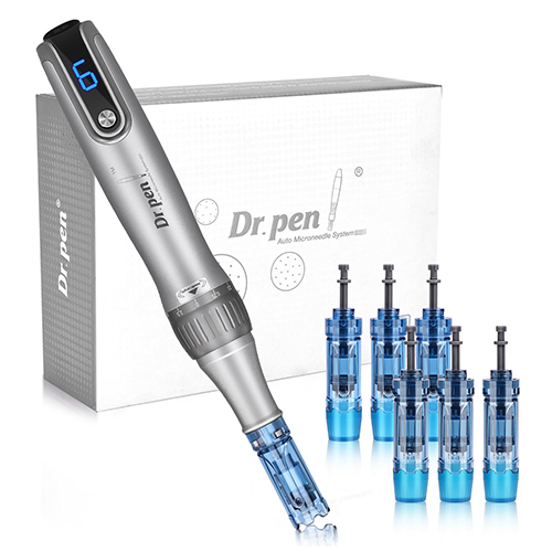 Microneedling Dr.pen M8S Professional Dermapen Wireless Microneedling Pen Electric Derma Pen with 6pcs 12PIN 36PIN Cartridges Micro Needle Replacement