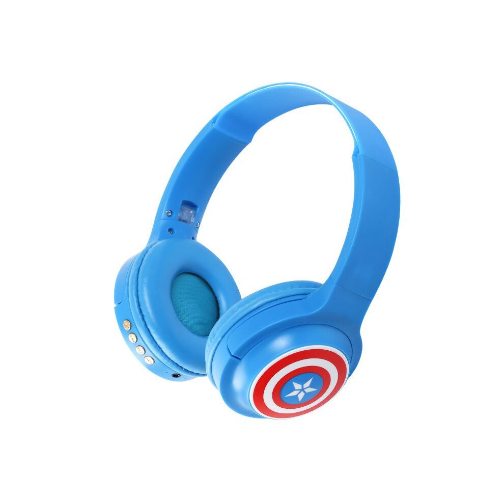 (Captain America) Marvel The Avengers Stereo Headphone Wireless Bluetooth Headset