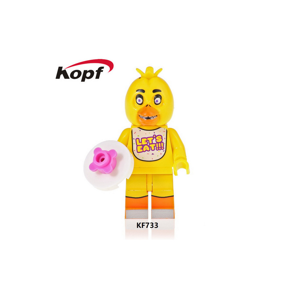 8PCS Five Nights At Freddys FNAF figure Building Blocks Kids Toys
