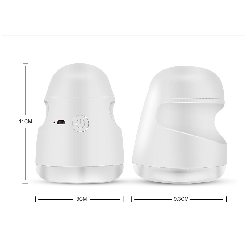 USB Rechargeable Clothes Groomer Compact 2-in-1 Electric Fabric Shaver Lint Roller