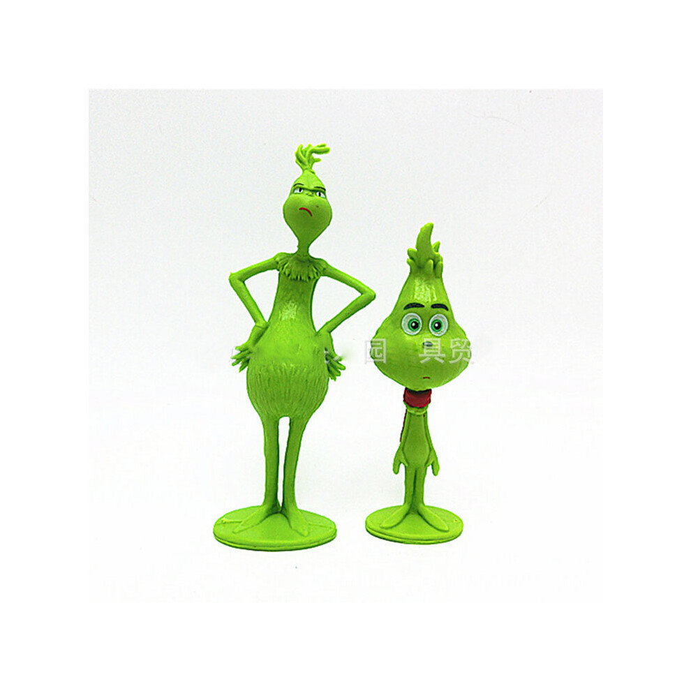12PCS/SET Christmas Grinch Action Figure Kids Toys XMAS UK