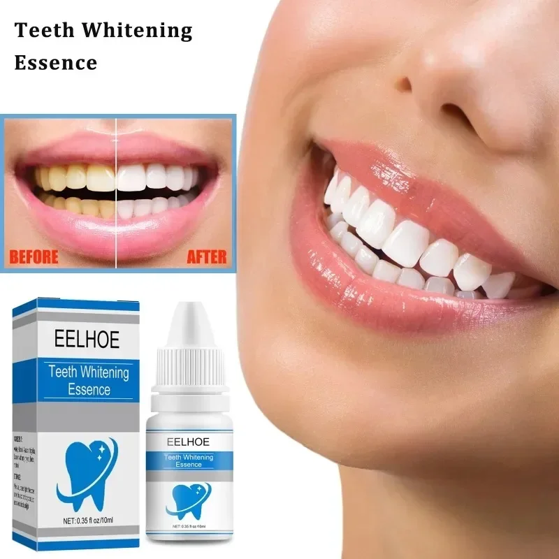 Cleaning Tooth Whitening Essence Teeth Whiteners Effective Remove Plaque Serum Yellow Teeth Tooth Stains Removal Serum Fresh Breath Toothpaste 10ml