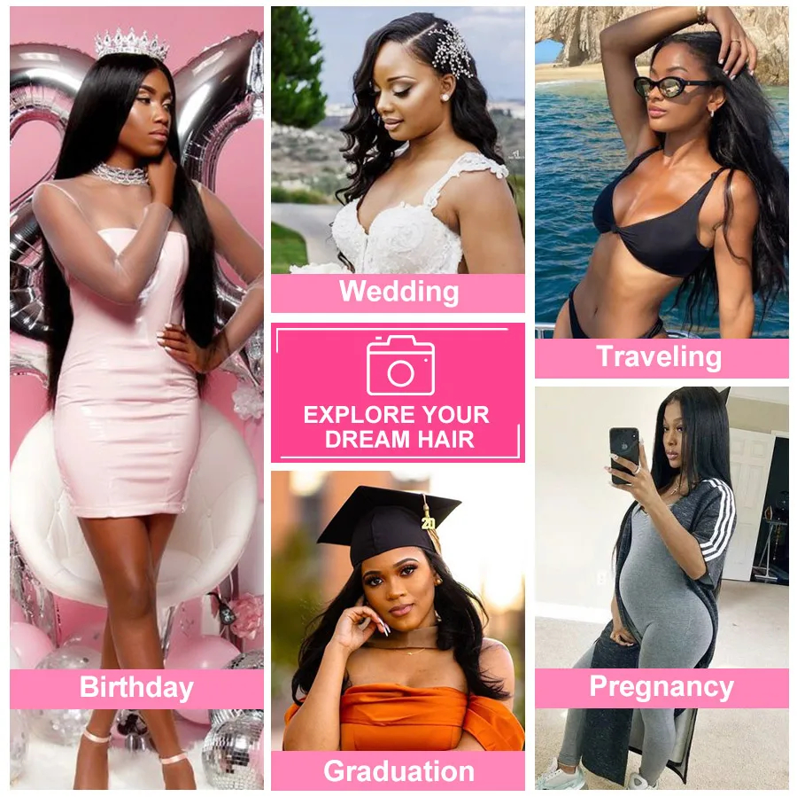 (14inches) 36 30 Inch 13x4 HD Transparent Lace Front Human Hair Wigs Brazilian Body Wave Lace Frontal Wig For Women 180 Percent Density Lace Wig