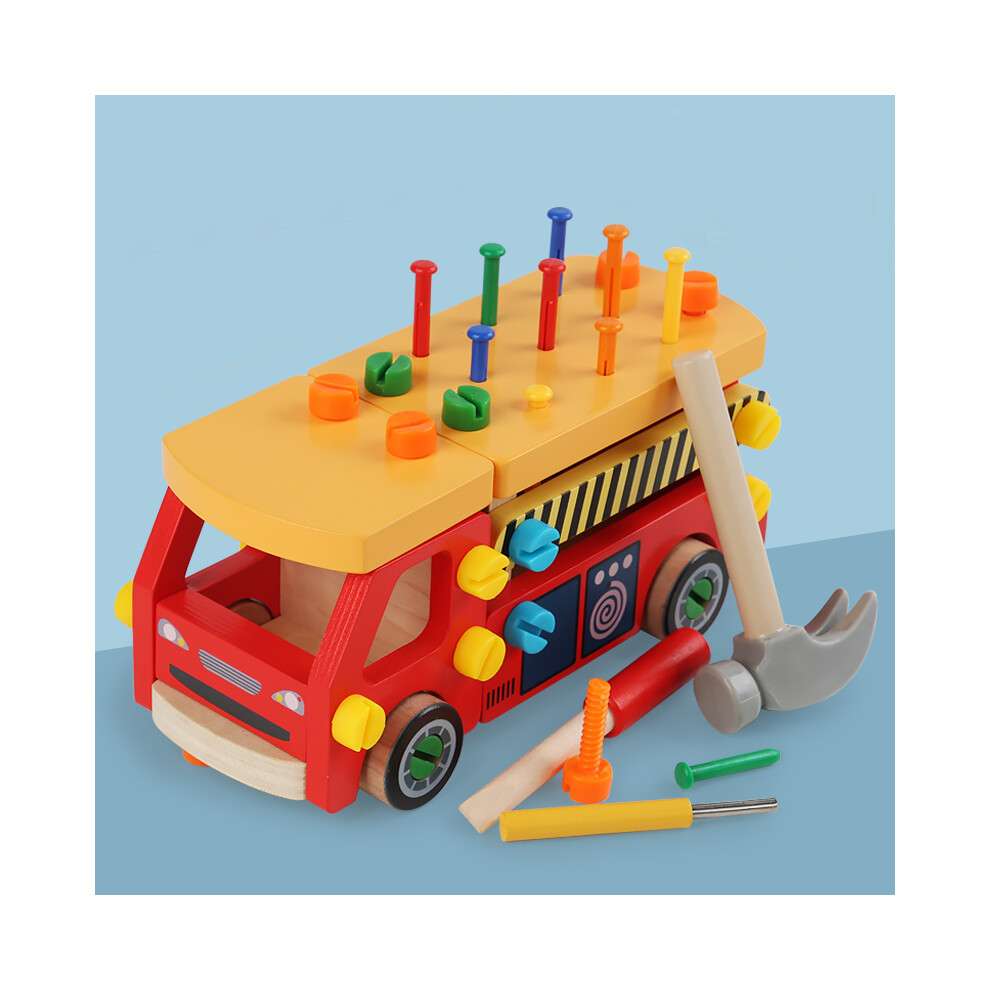 Children 3D Busy Board Wooden Toys Montessori Game Simulation Pretend Play Screw Tools Fine Movement Training Educational Toys