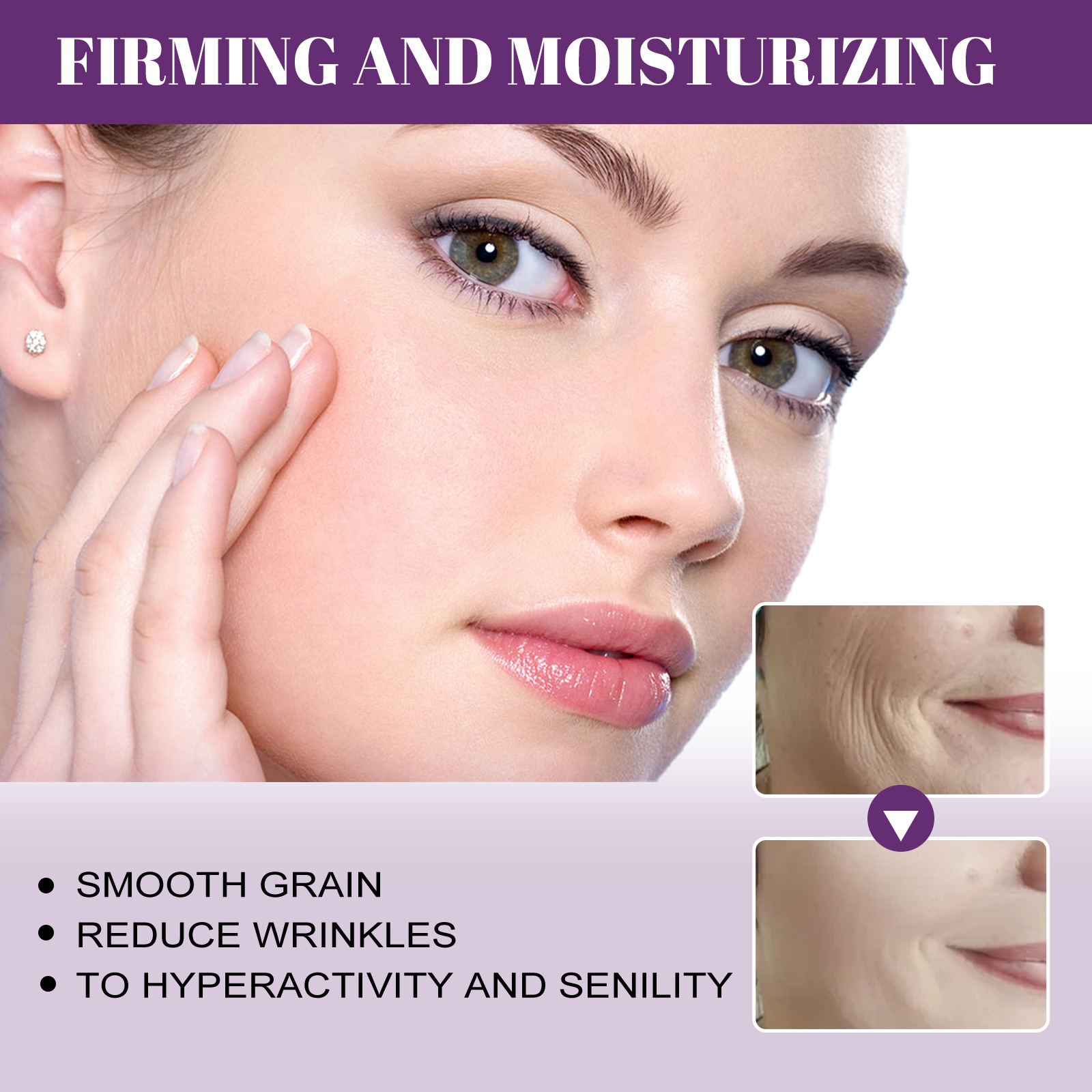 EELHOE Lifting Face Cream Fade Wrinkle Lifting Nourishing Easily Absorbs Improve Dry Skin Hydrating Moisturizing Cream