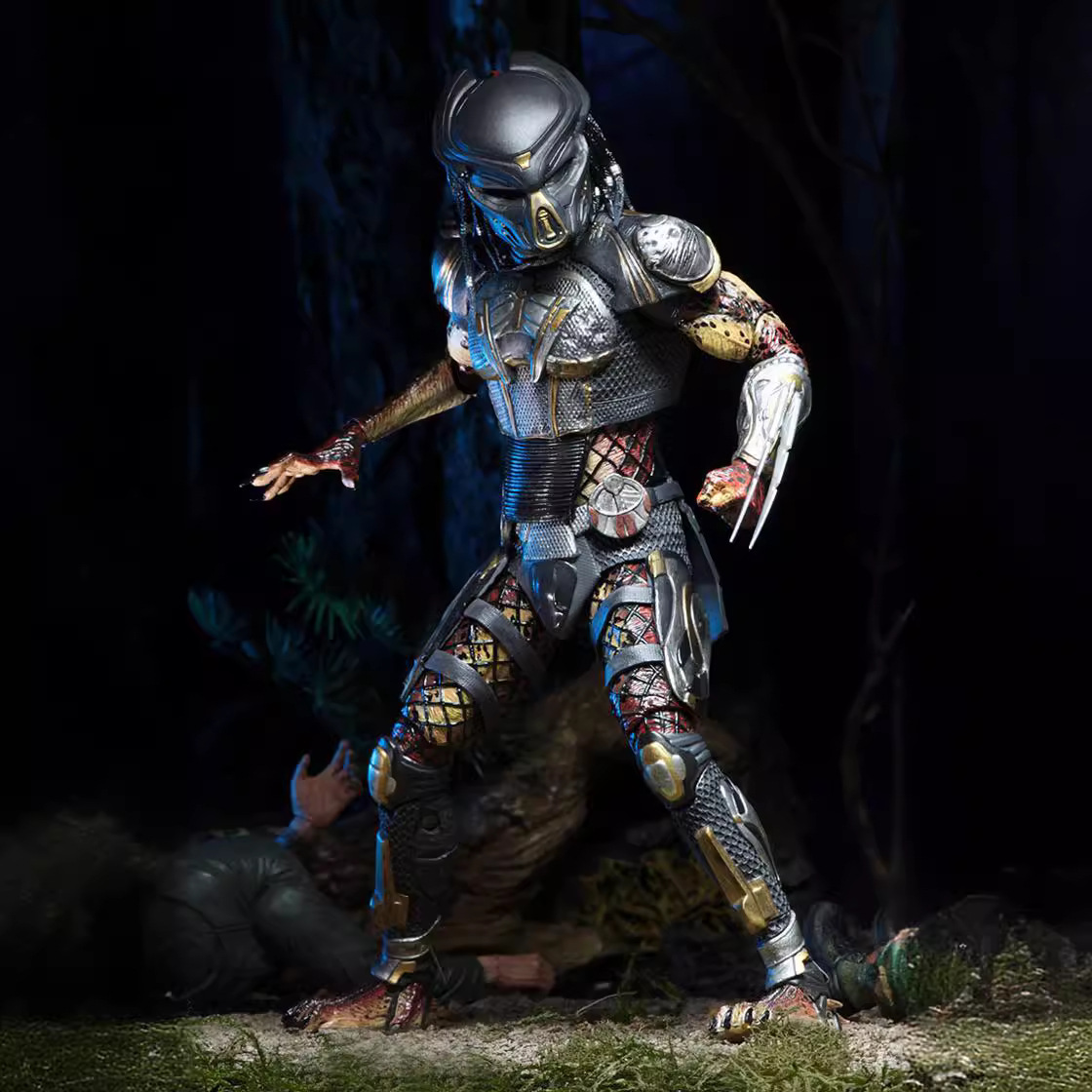 Predator 51572 7 Inch Action Figure Ultimate Fugitive 2018 Film - Action FiguresAction Figures Kids Toys