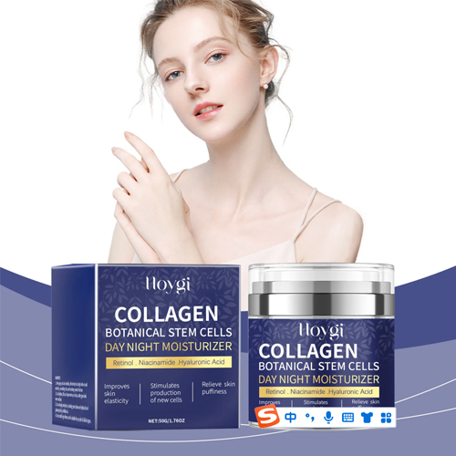 Hoygi Retinol Facial Moisturizer Face Cream Hyaluronic Acid Collagen Retinol Essence Hydrating Anti Wrinkle Anti Aging Night Creams Skin Care Cream 50g