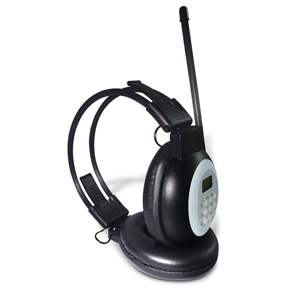 HRD-308S Portable Digital Wireless Headphone FM Radio Stereo Headset