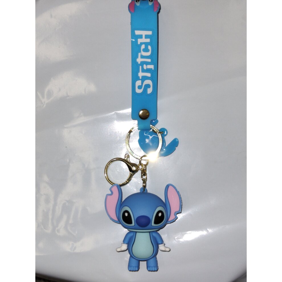Lilo & Stitch Stitch Action Figure Keychain Backpack Pendant Kids Toys Gift