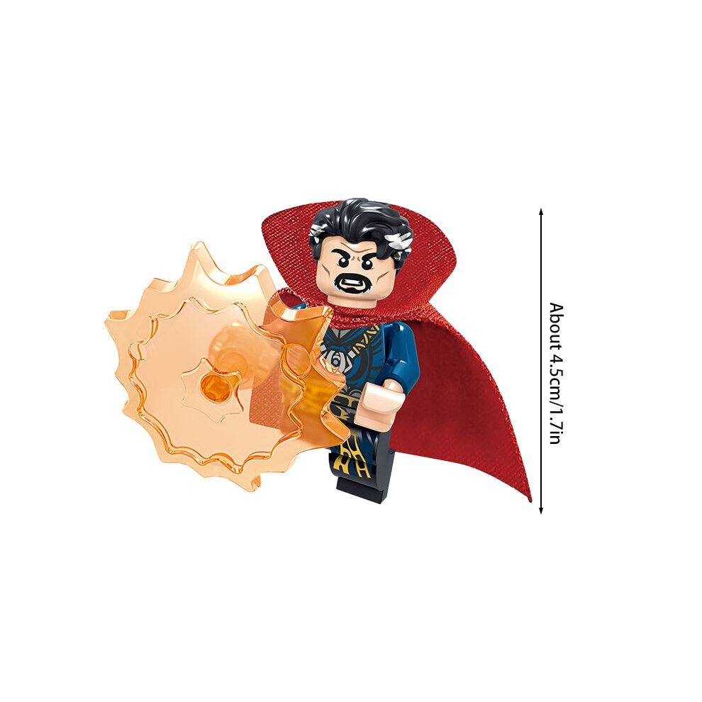 16pcs/set Marvel Compatible Lego Avengers Minifigures Building Blocks Toy Kids Gifts