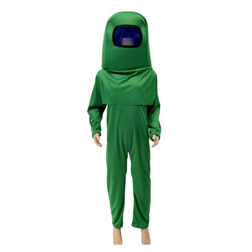 Game Among Us Costume Children Cosplay Fancy Dress Halloween Party Outfit Stage Performance Clothes 3pcs Set