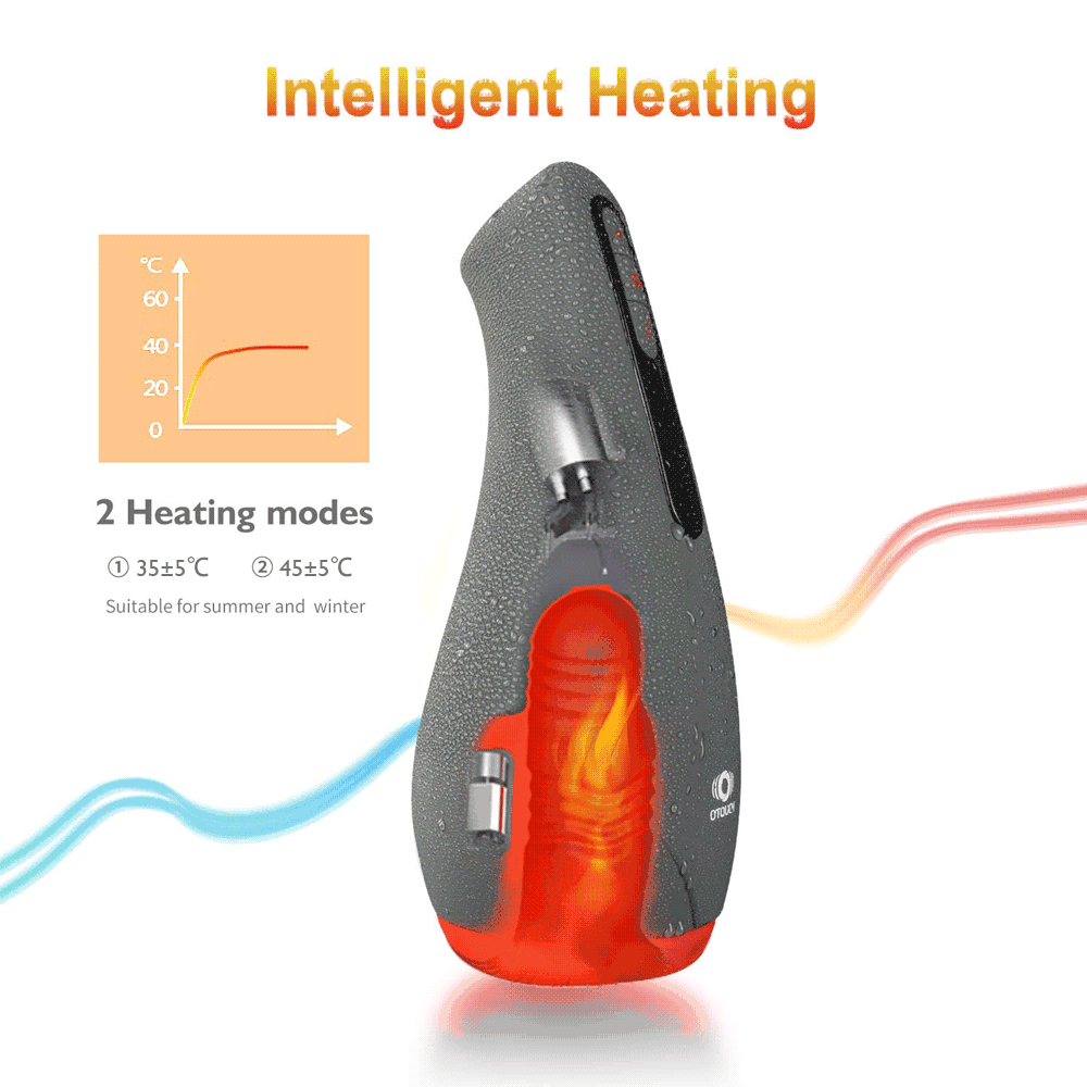Sex Toys for Men Male Masturbator Oral Cup Adult Intimate Toys Male Vibrator Automatic Sex Machine Magic Massager with Vibrating Constant Heating Sucking Function