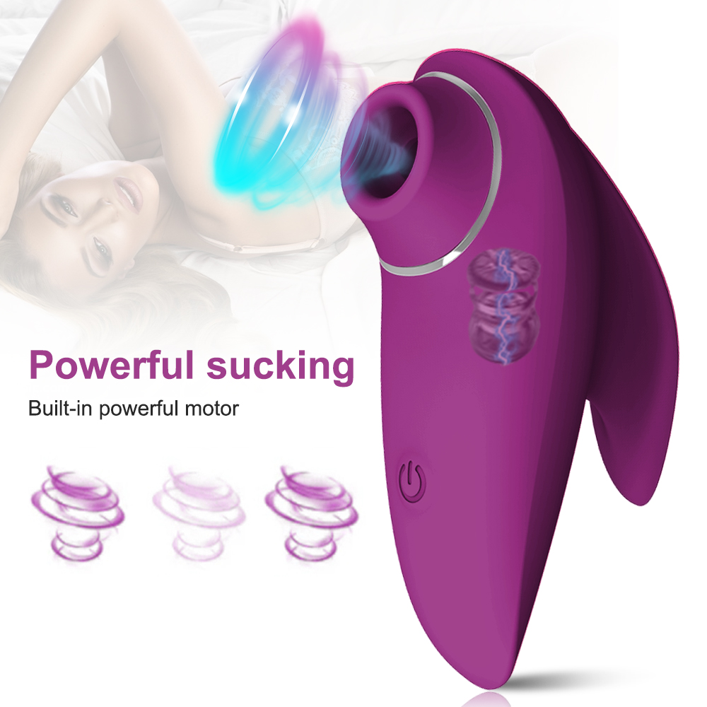 (Red) Sucking Vibrator Sex Toy For Women Vibrating Sucker Oral Clitoris Stimulator Sex Suction Egg Vibrator Female Adults Product