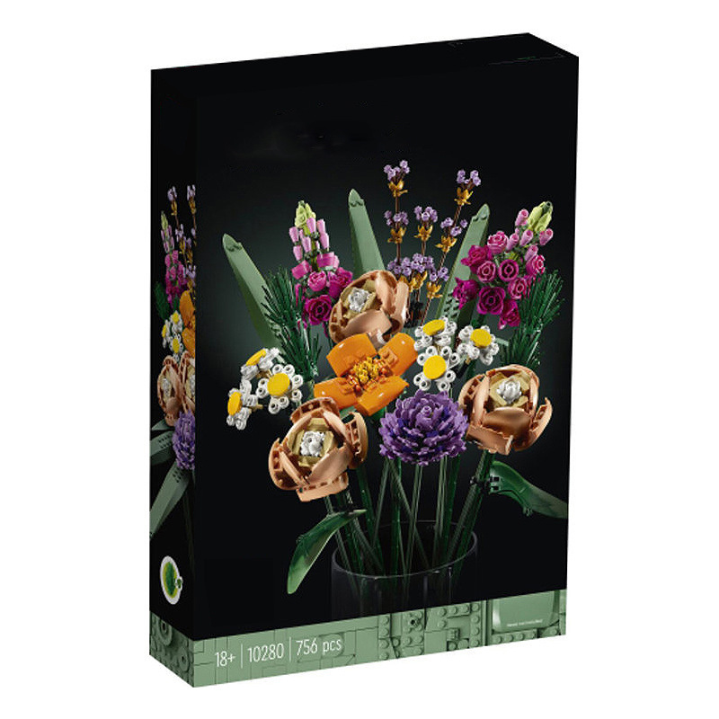 (10311 blocks) Icons Orchid Artificial Plant Building Set with Flowers, Home Décor Accessory for Adults, Botanical Collection, Gifts for Her and Him