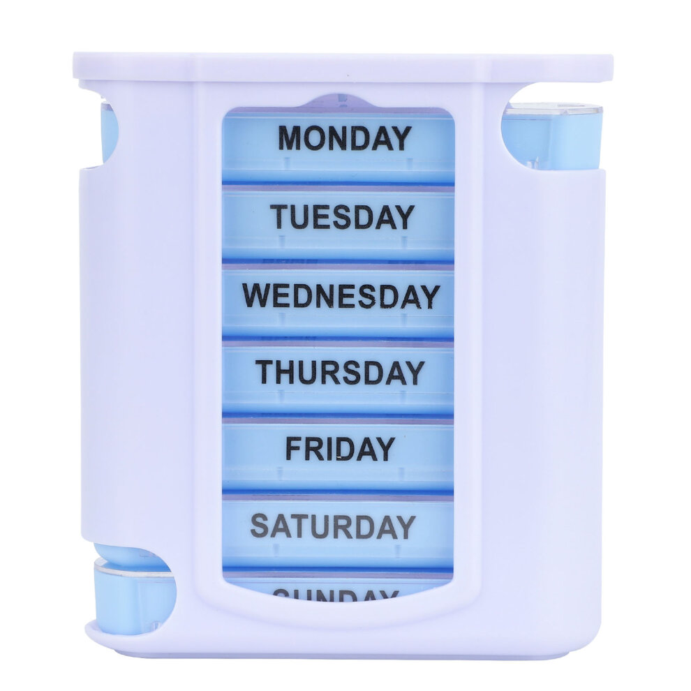 Daily Pill Box Organiser Tablet Medicine Storage  Medicine Dispenser