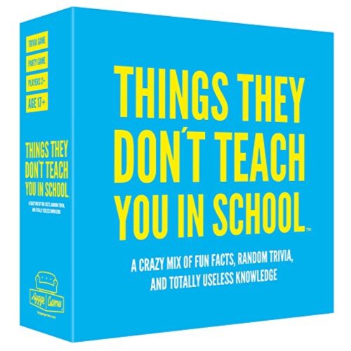 Things They Dont Teach You in School Party Trivia Game