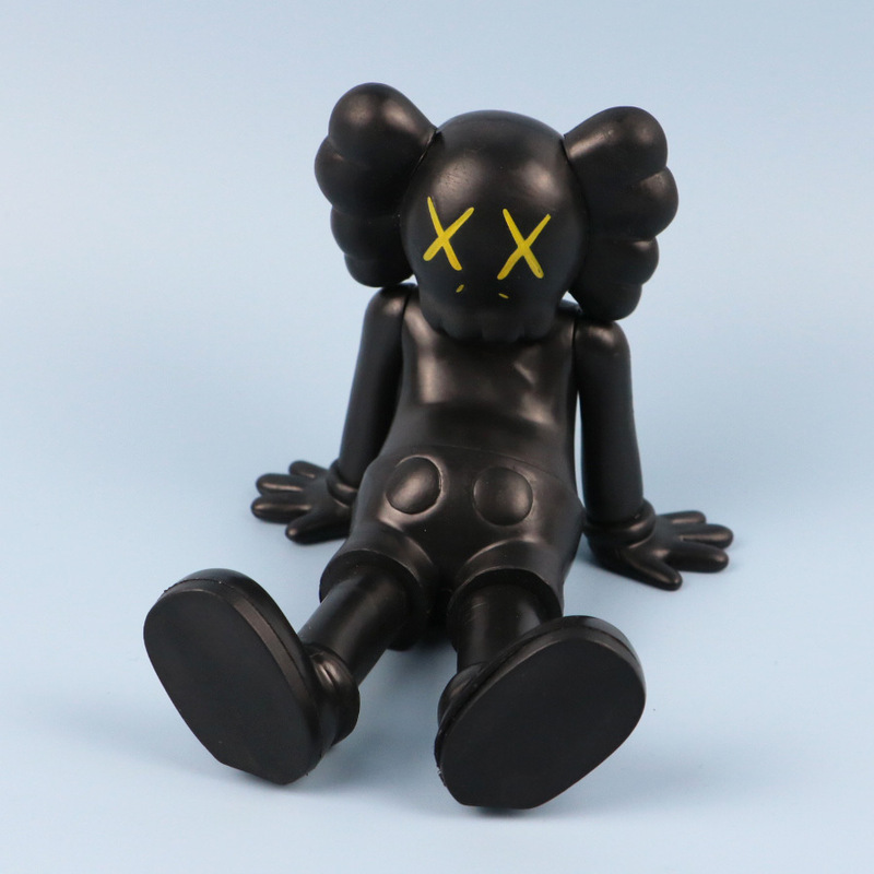 3Pcs Kaws Companion Action Figure Toys Cake Topper Desktop Ornaments