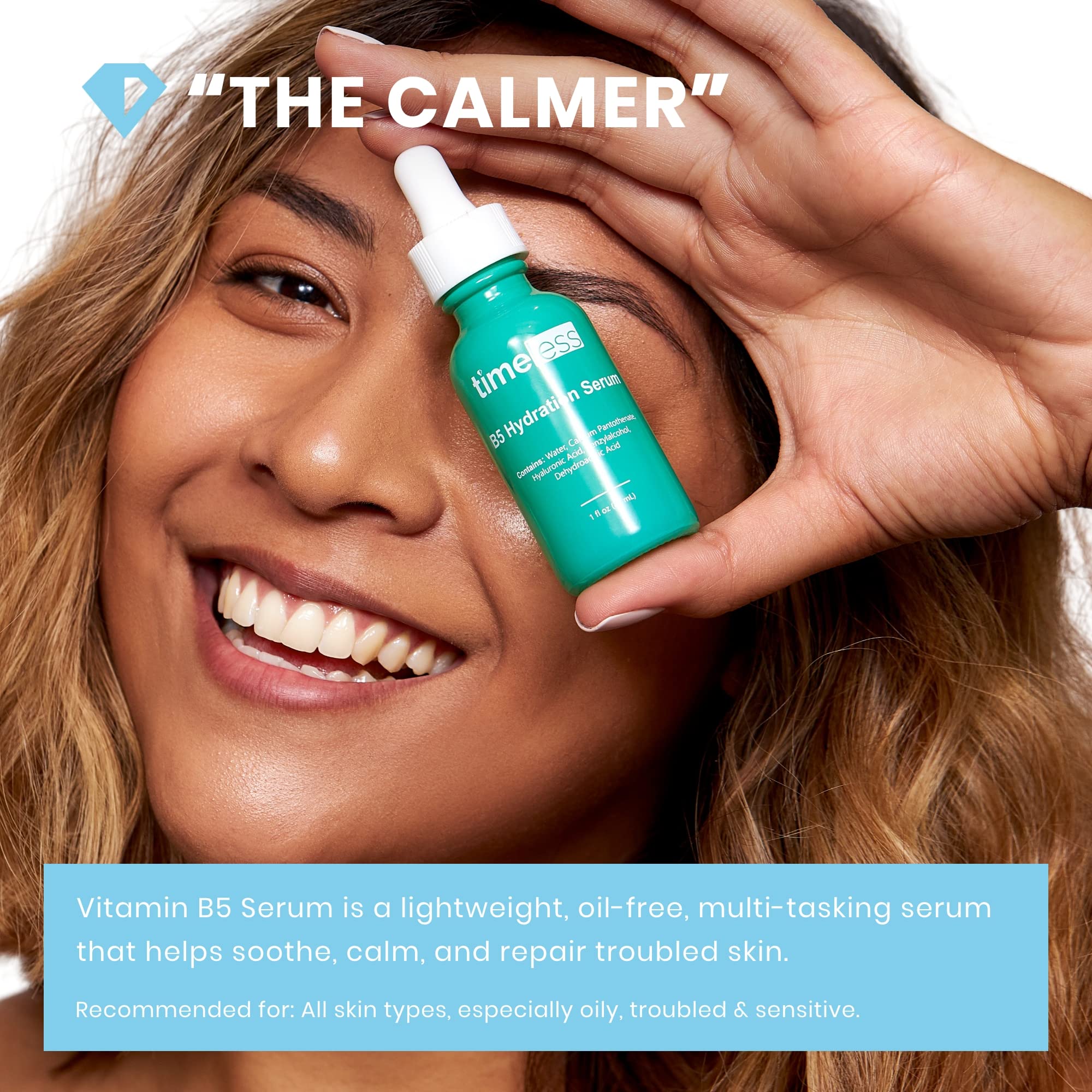 Timeless Vitamin B5 Hydration Serum For Unisex 30ml