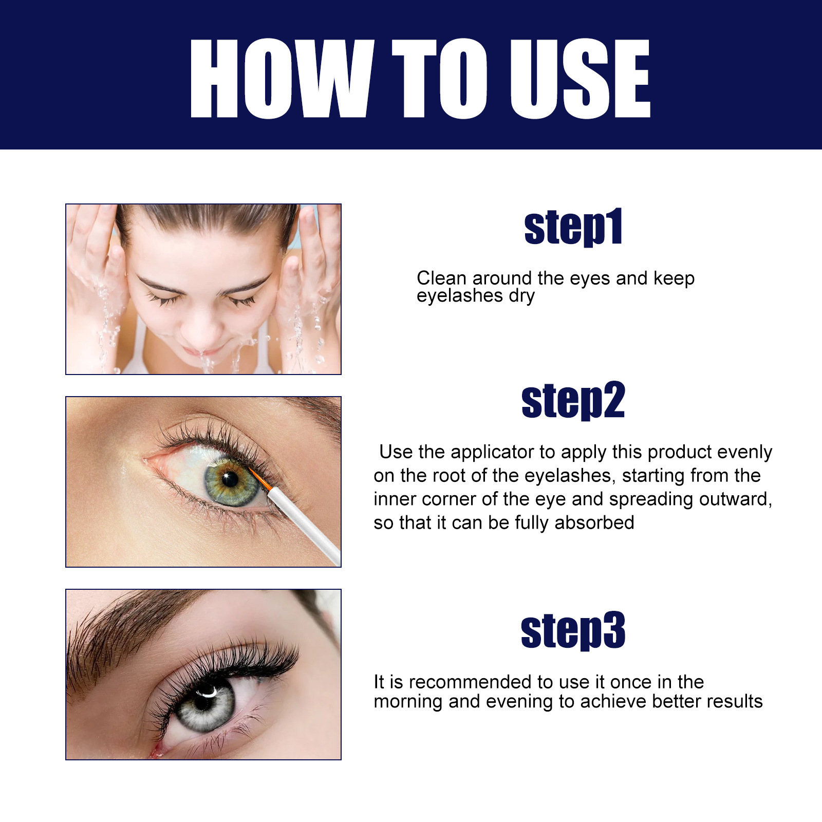 Eyelash Nourishing Growth Liquid Eyelashes Enhancer Serum Lash Lift Lengthening Nourishing Fuller Thicker Lashes Treatment Care 5ml