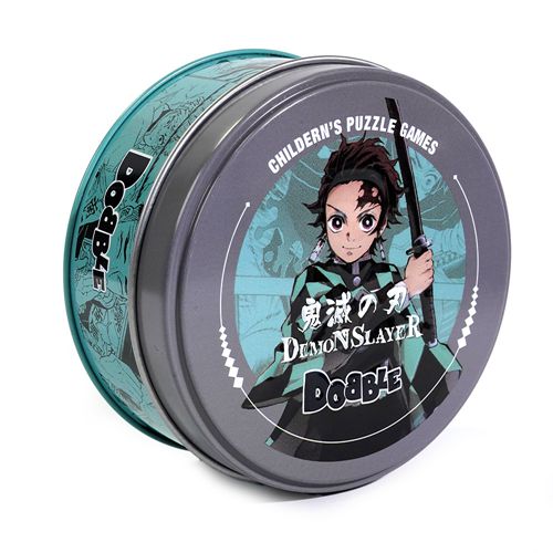 Demon Slayer Dobble Parentchild Gathering Puzzle Card English Card Game