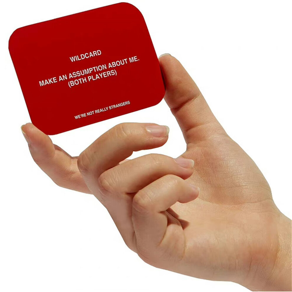 Were Not Really Strangers Family Friendly Interactive Conversation Icebreaker Card Game
