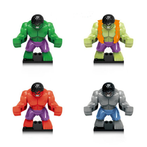 Hulk Locke Minifigure Building Block Toys Fit Lego 4PCS SET