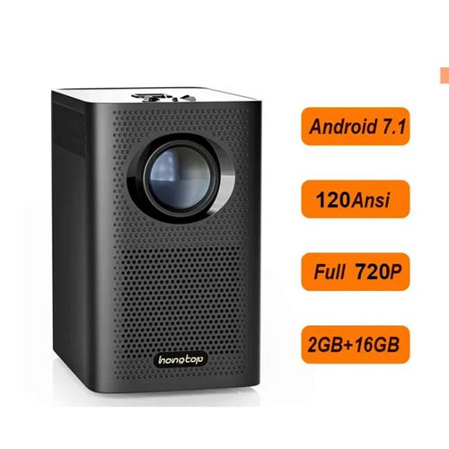 HD 1080P Portable Projector Smart Android WiFi Wireless Bluetooth LED   Outdoor Home Theater Cinema Projector Phone Video Travel