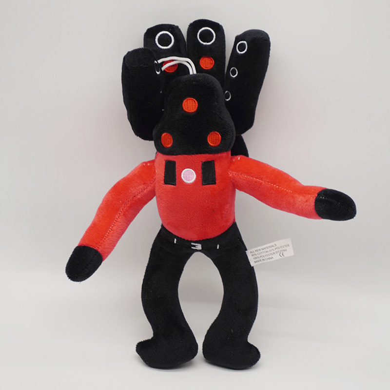 (A) Skibidi Toilet Plush Upgrade Titan Speakerman Toys Collectible Gifts for Fans 25CM