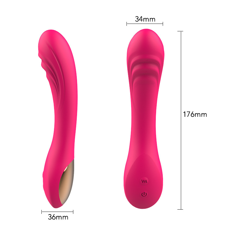 Rechargeable Vibrator G Spot Vibrating Magic Wand Full Body Massager Dildo G-spot Clit Stimulator Women Adult Sex Toy