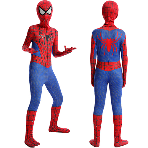 The Ultimate Spider Man Halloween Cosplay Costume Fancy Dress Suit for Kids Jumpsuit  Outfit Perfect for Young Heroes Superhero Role Play