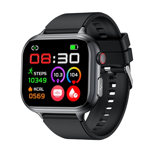 AI Medical Grade Health Smart Watch Man ECG+PPG+HRV Blood Sugar Fat Uric Acid Heart Rate BT Call Smartwatch