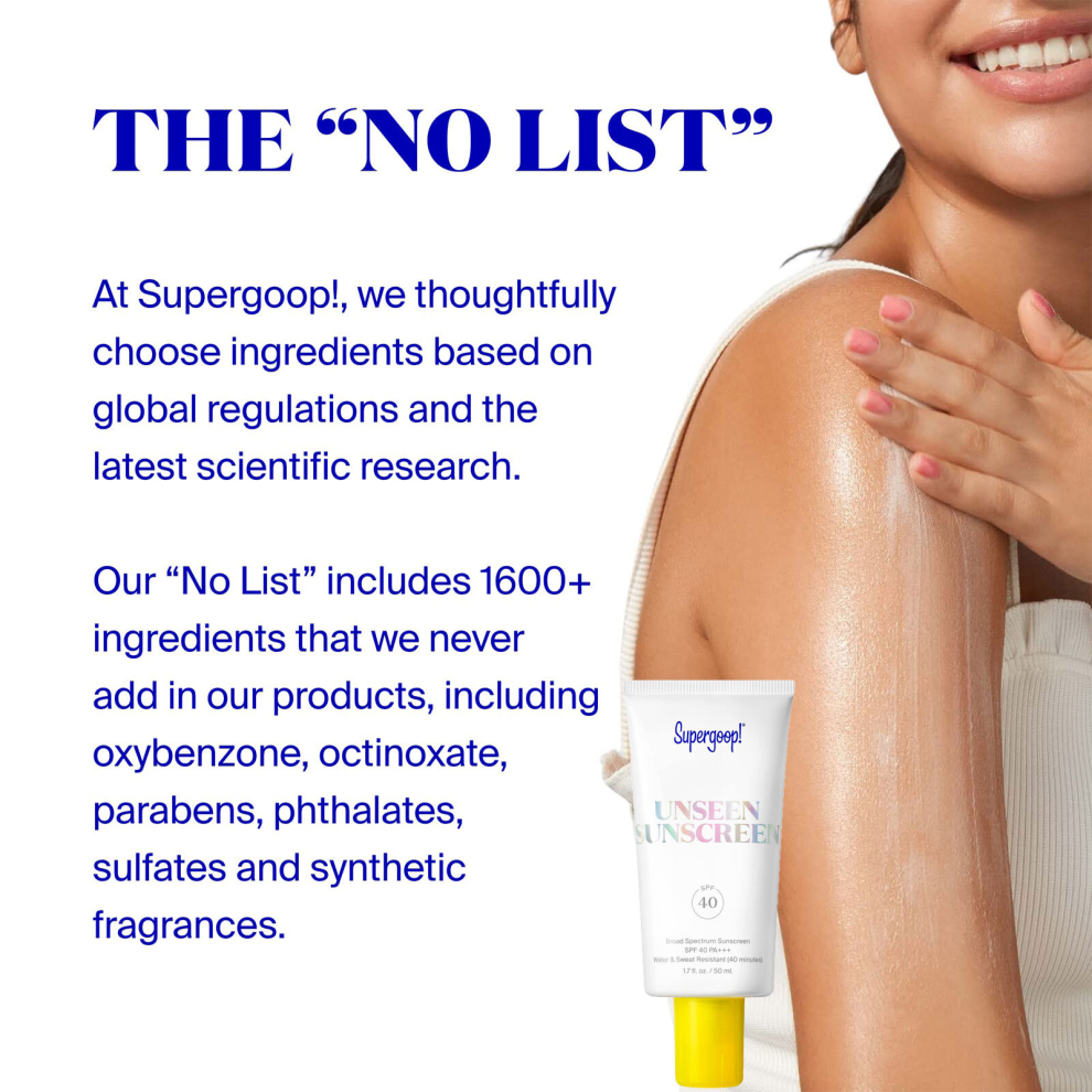 Supergoop! Unseen Sunscreen - SPF 40 - 1.7 fl oz - Broad Spectrum Face Sunscreen