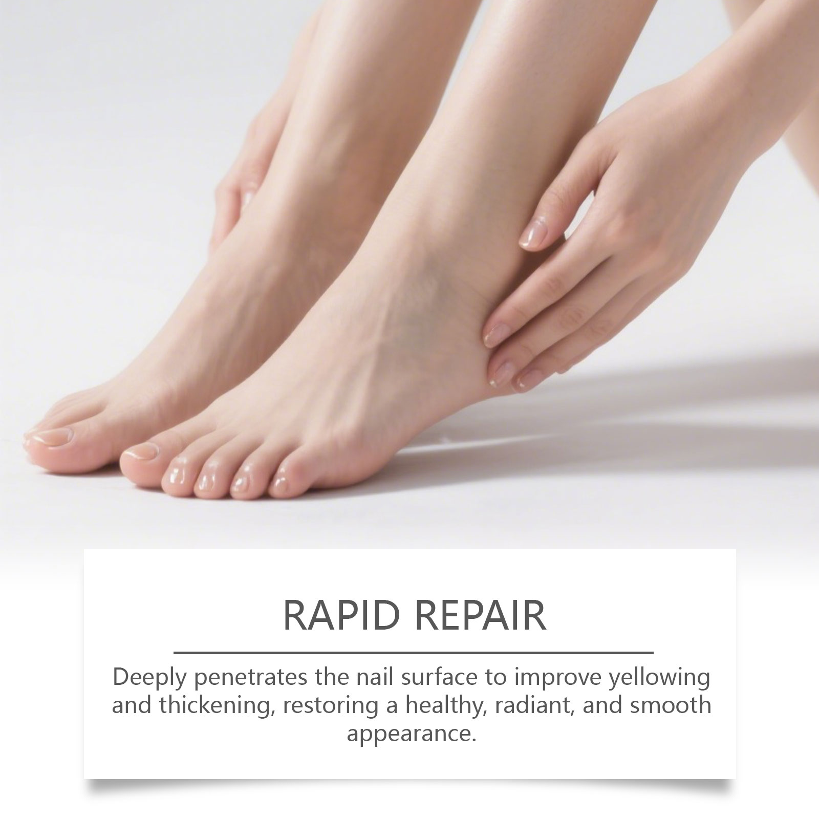 3 Days Nail Care Treatment Polish - Keratin & Amino Acid Formula Moisturizing Brightening NailPolish | Plant-Based Nail