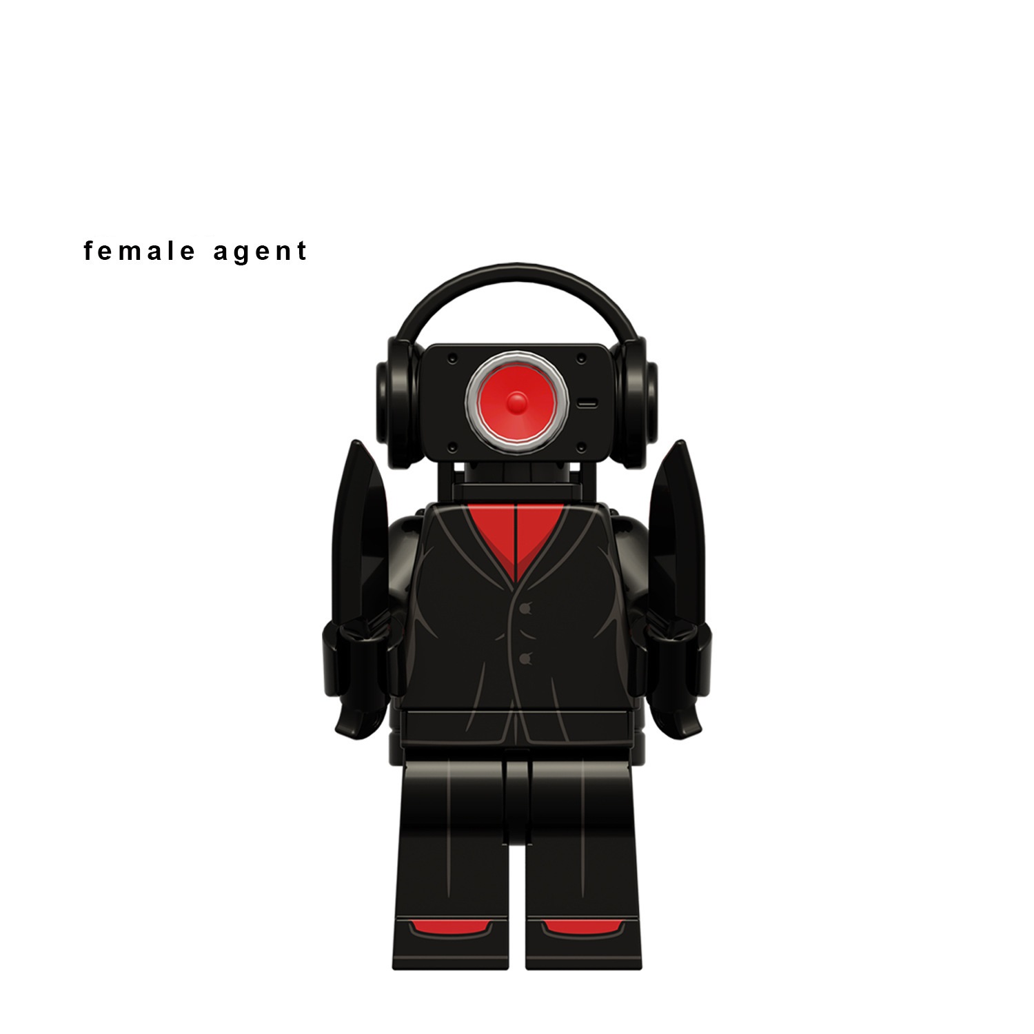 Mini Figures Toilet Men Evil Smile Building Blocks Toy Suitable for Gamed Themed Party Decorations Kids Festival Gifts Fit LEGO