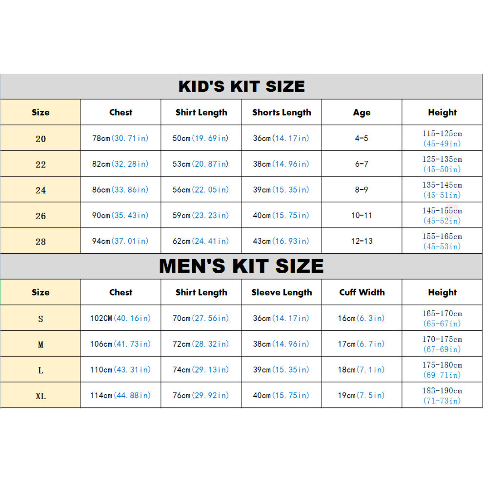 (4~5 Years) Football Kits for Kids Soccer Shirt with Al-Nassr No.7 Ronaldo 2026 World Cup Training Jerseys Shirts Shorts and Socks Set Gifts for Boys