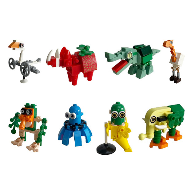 (8 PCS H) Building Blocks Figures Mercenaries Toys Mini Figures Humanoid Dolls Children Toys Birthday Gifts Cartoon Characters