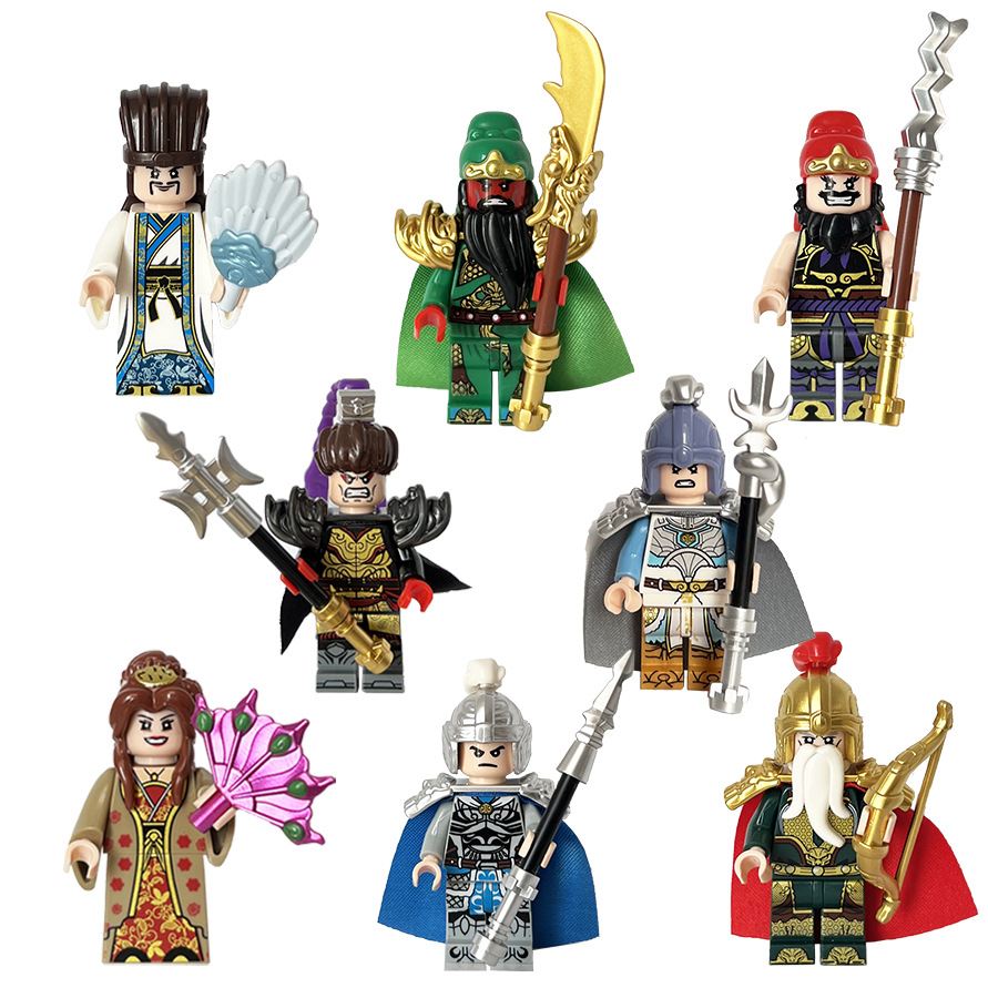 (8 PCS H) Building Blocks Figures Mercenaries Toys Mini Figures Humanoid Dolls Children Toys Birthday Gifts Cartoon Characters