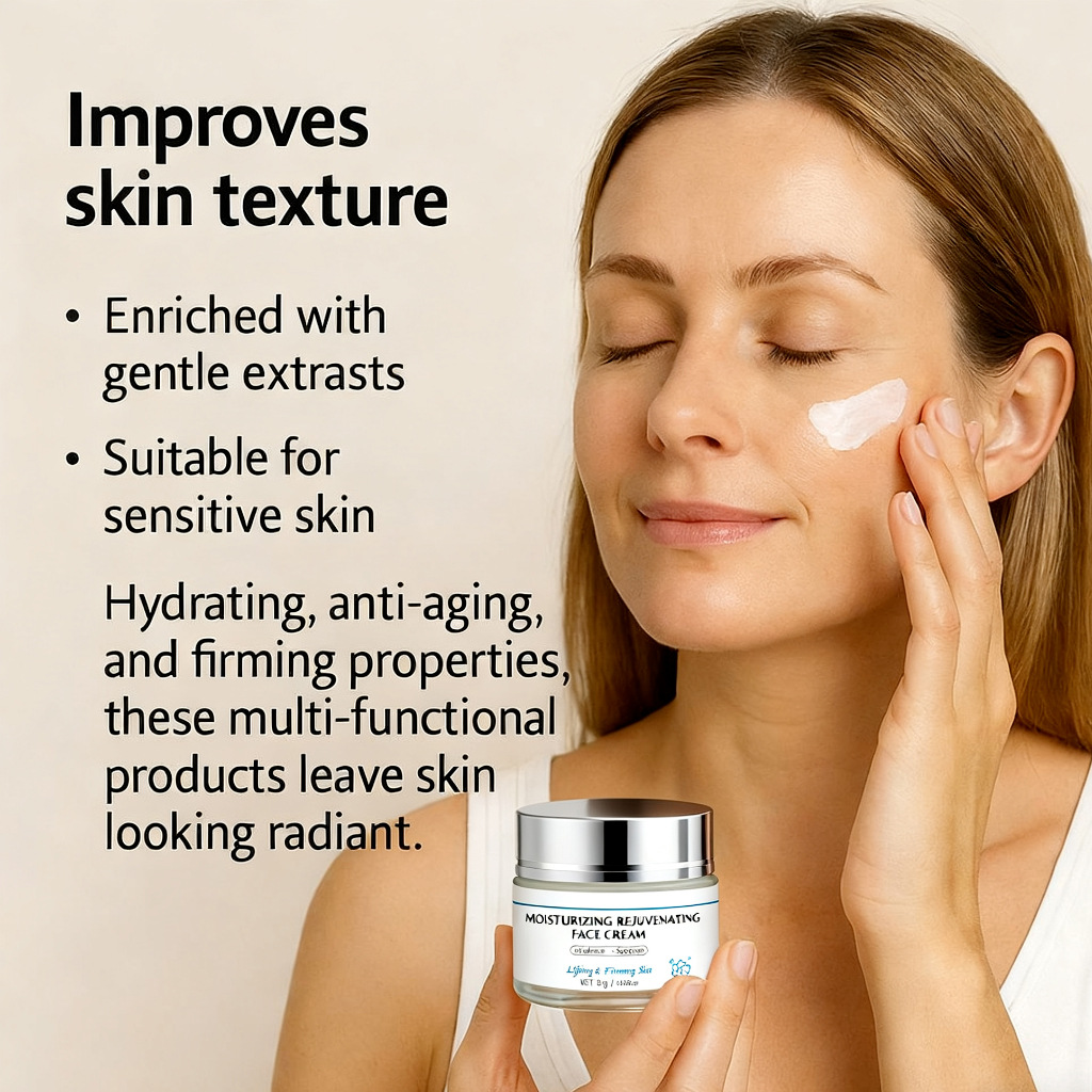 Anti Aging Face Cream Firming Smoothing Wrinkle Reduction Daily Nourishing Skin Care Treatment 30g